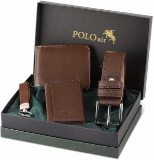 Peňaženka Polo Air - Hnedá - Jednoduchá