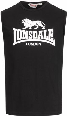 Pánsky nátelník Lonsdale 117332-Black/White