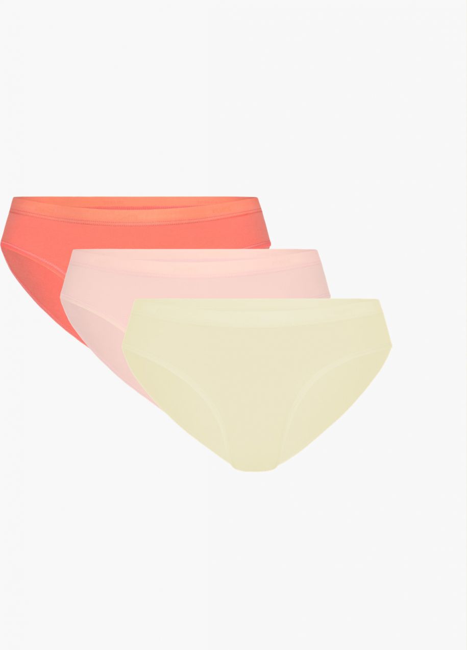 Women's panties ATLANTIC Sport 3Pack - ecru/light coral/light pink