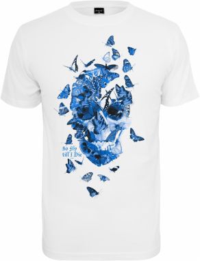 Men's T-shirt Butterfly Skull - white