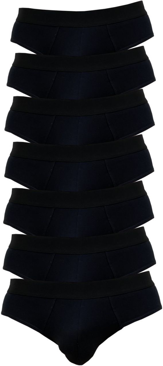 7PACK men's briefs Nedeto black
