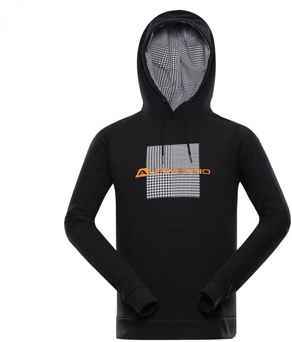 Men's cotton hoodie ALPINE PRO SEGIUS black variant pb