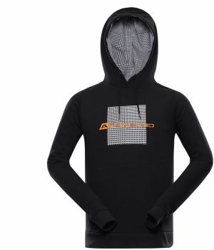 Men's cotton hoodie ALPINE PRO SEGIUS black variant pb