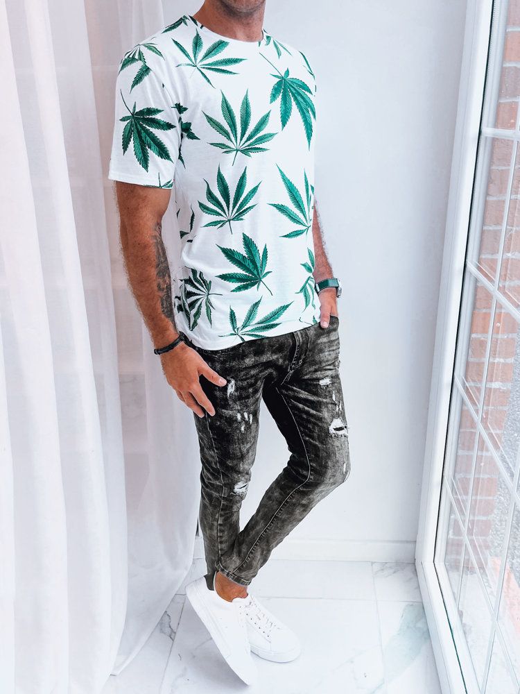 Men's T-shirt with white Dstreet print