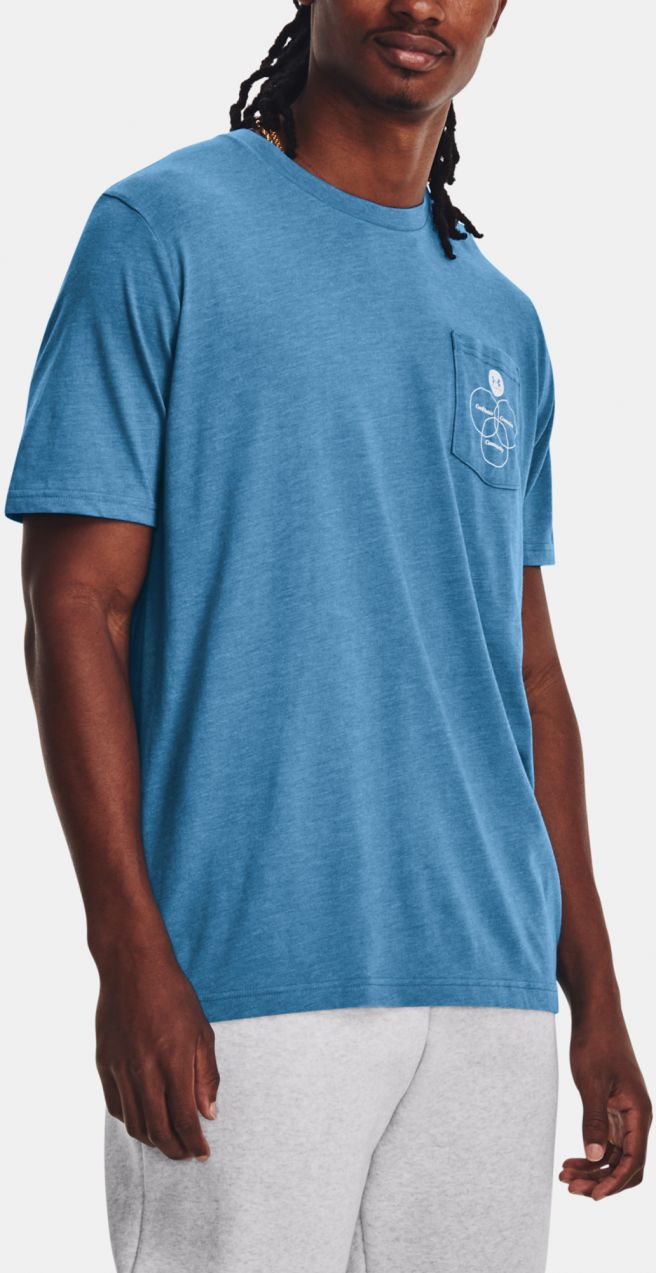 Modré pánske športové tričko Under Armour
