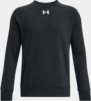 Čierna chlapčenská športová mikina Under Armour Rival