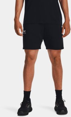 Čierne kraťasy Under Armour UA Essential Fleece Shorts
