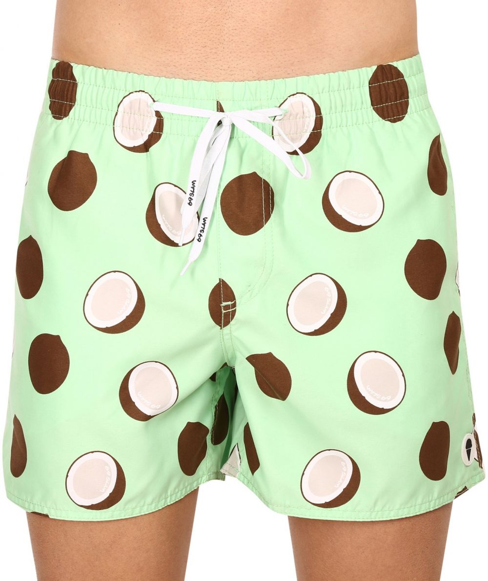 Mens Swimwear 69SLAM Coco Brown Samoa