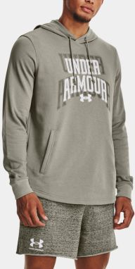 Šedá pánska športová mikina s kapucňou Under Armour Rival