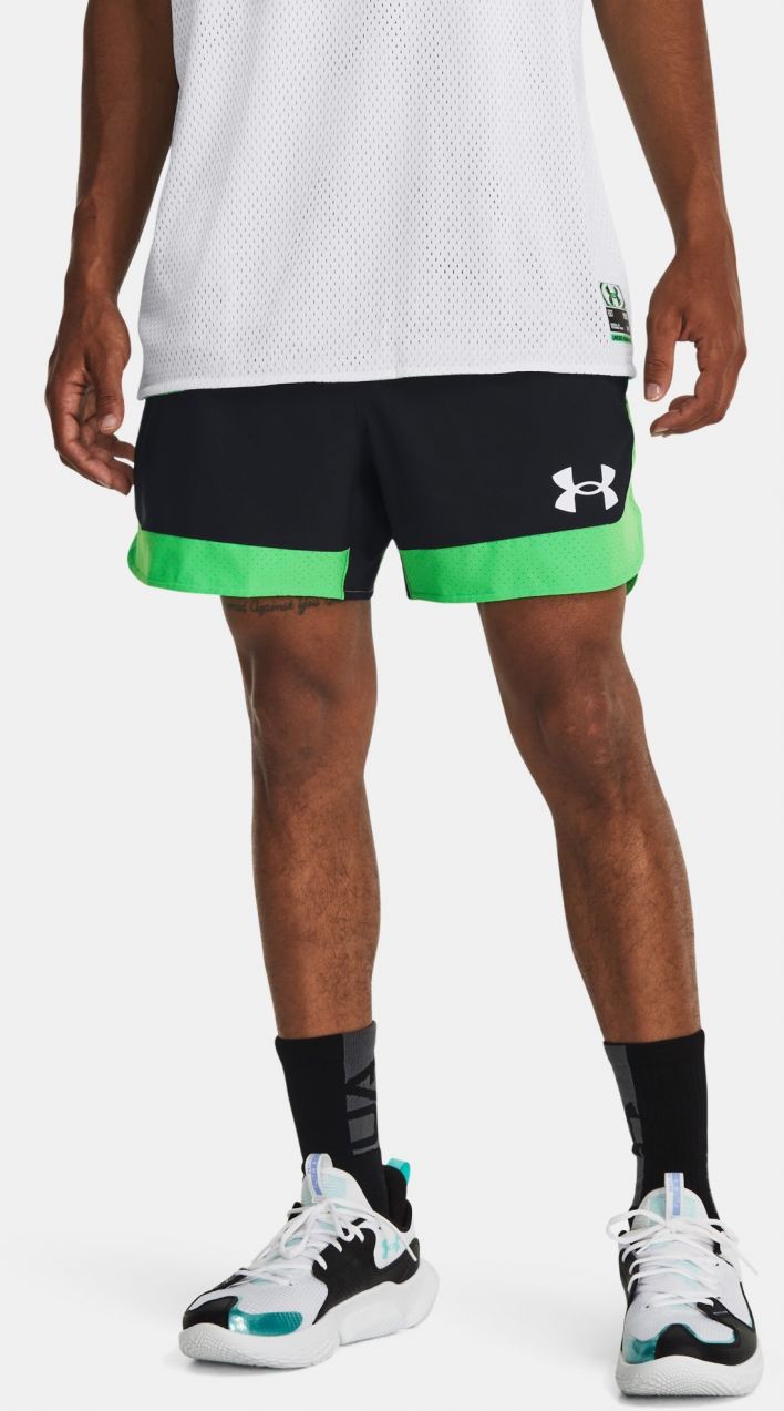 Čierne pánske športové kraťasy Under Armour Baseline