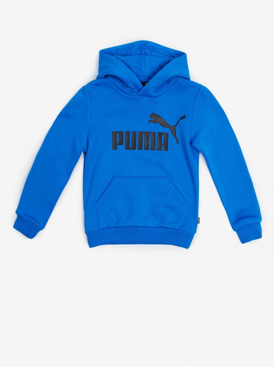 Modrá chlapčenská mikina s kapucňou Puma ESS