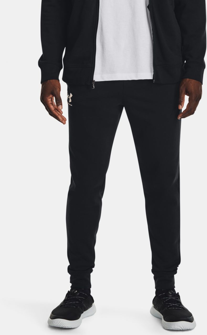 Čierne športové tepláky Under Armour UA Rival Terry Jogger