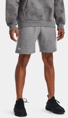 Šedé pánske teplákové kraťasy Under Armour Rival