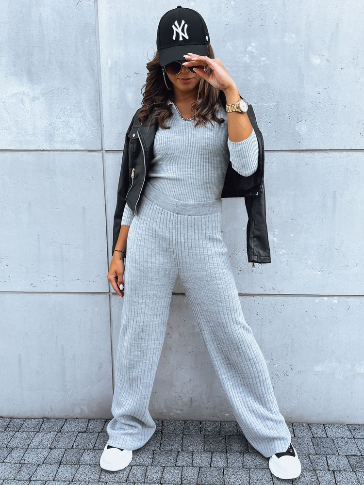 Women's trousers MOSSYMOOD gray Dstreet
