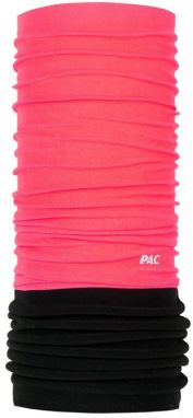 Neck warmer PAC RECYCLING FLEECE Neon Pink