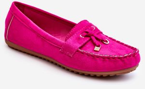Classic suede loafers Fuchsie Good Time