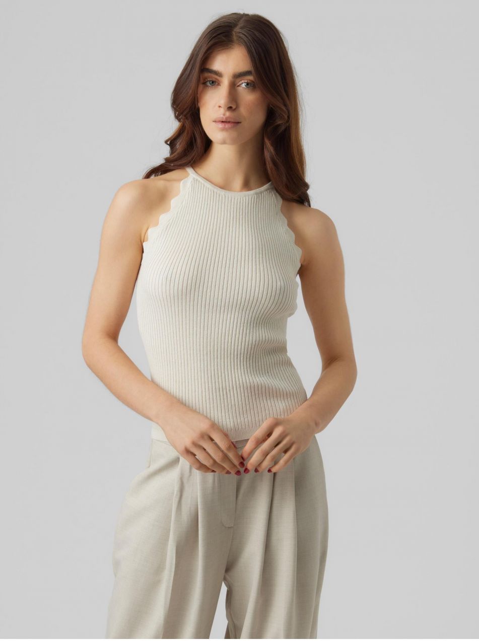 Tielka pre ženy AWARE by VERO MODA - krémová