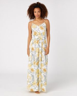 dress Rip Curl ALWAYS SUMMER LONG DRESS White
