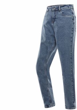 Modré dámske slim fit rifle NAX BRUWA