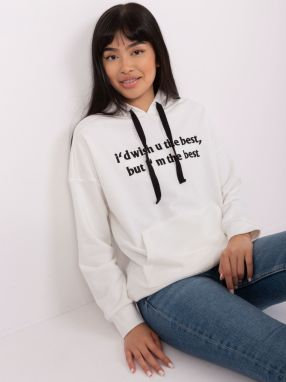 Kangaroo hoodie Ecru