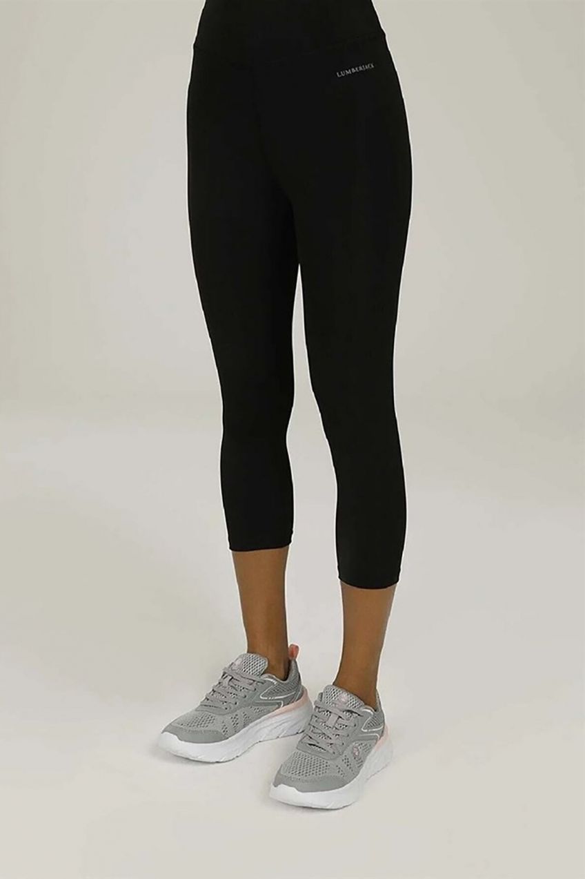 Lumberjack W-1254 PELL LEGGINGS 3FX BLACK Woman Leggings