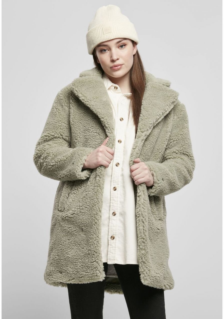 Women's Oversized Sherpa Coat softsalvia