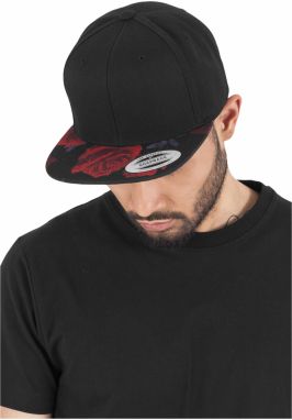 Rose Snapback blk/red