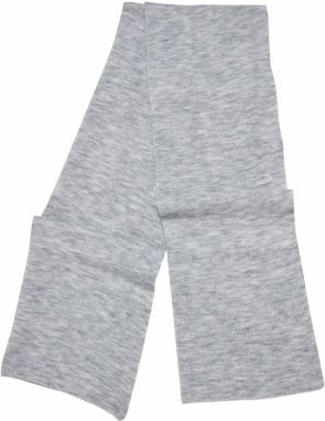 Recycled heathergrey basic scarf