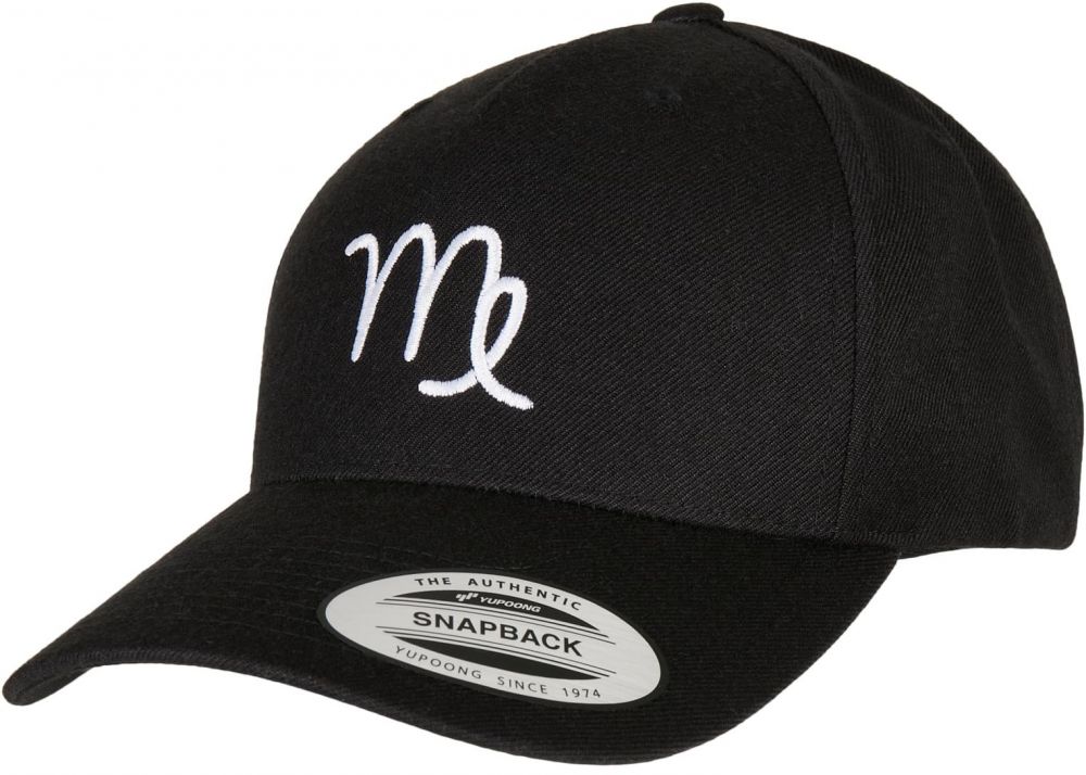 Zodiac YP Classics 5-Panel Premium Curved Cap with Snap-on Virgo Visor