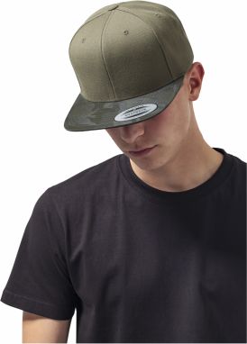 Camo Visor Snapback Olive Camouflage