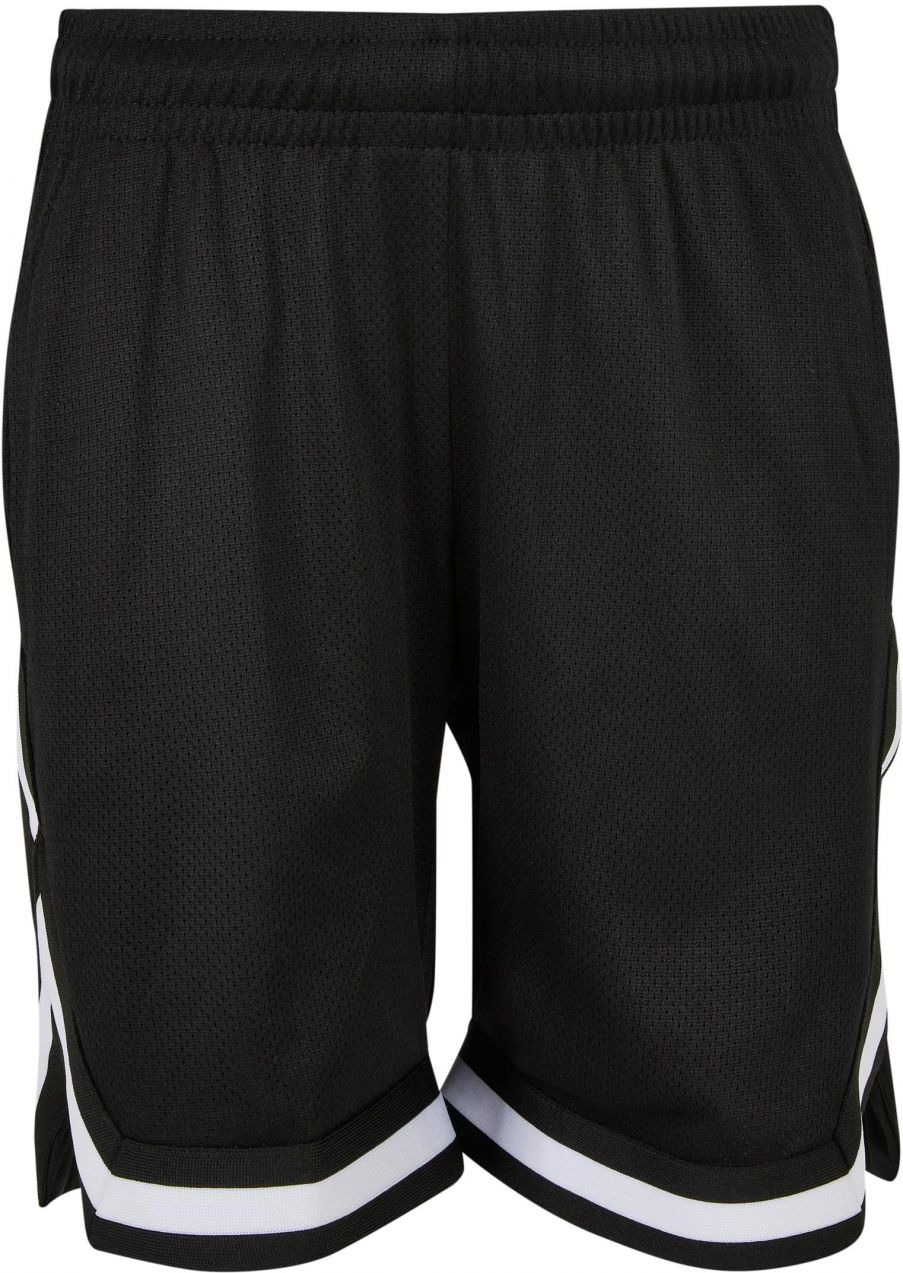 Boys' Stripes Mesh Shorts Black