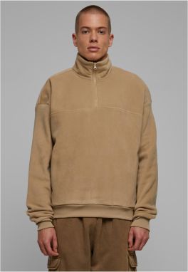 Basic Polar Fleece Troyer Warm Sand