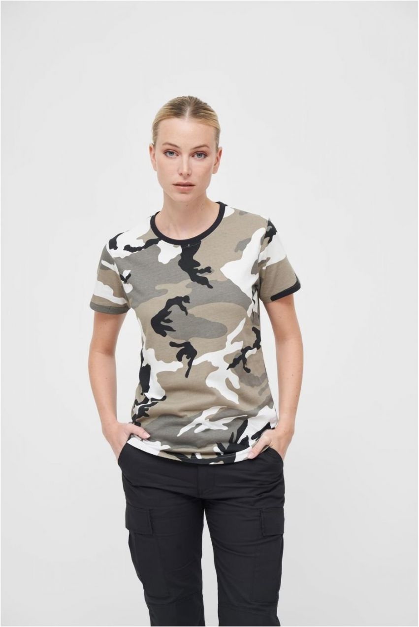 Women's T-shirt light/camouflage