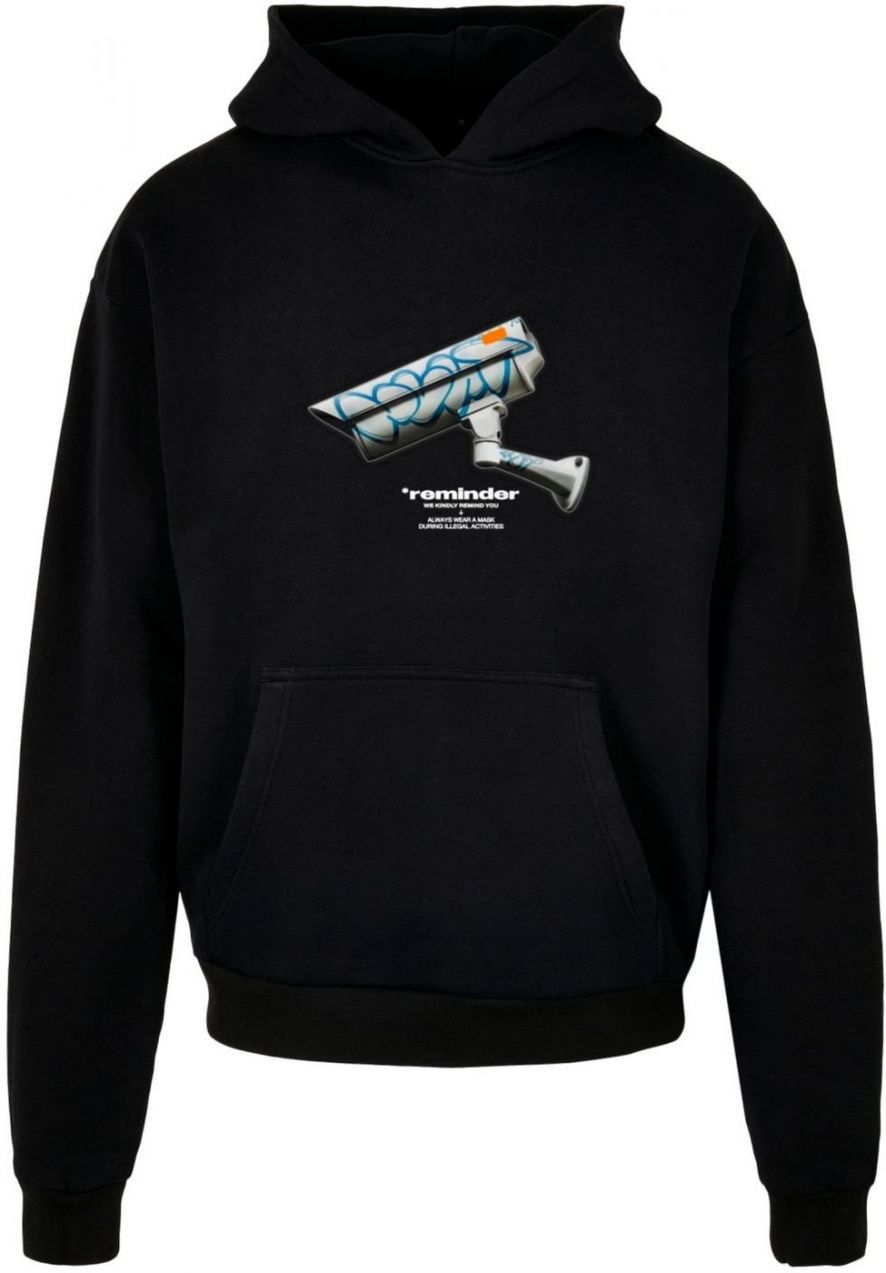 CCTV Ultraheavy Oversize Hoodie Black