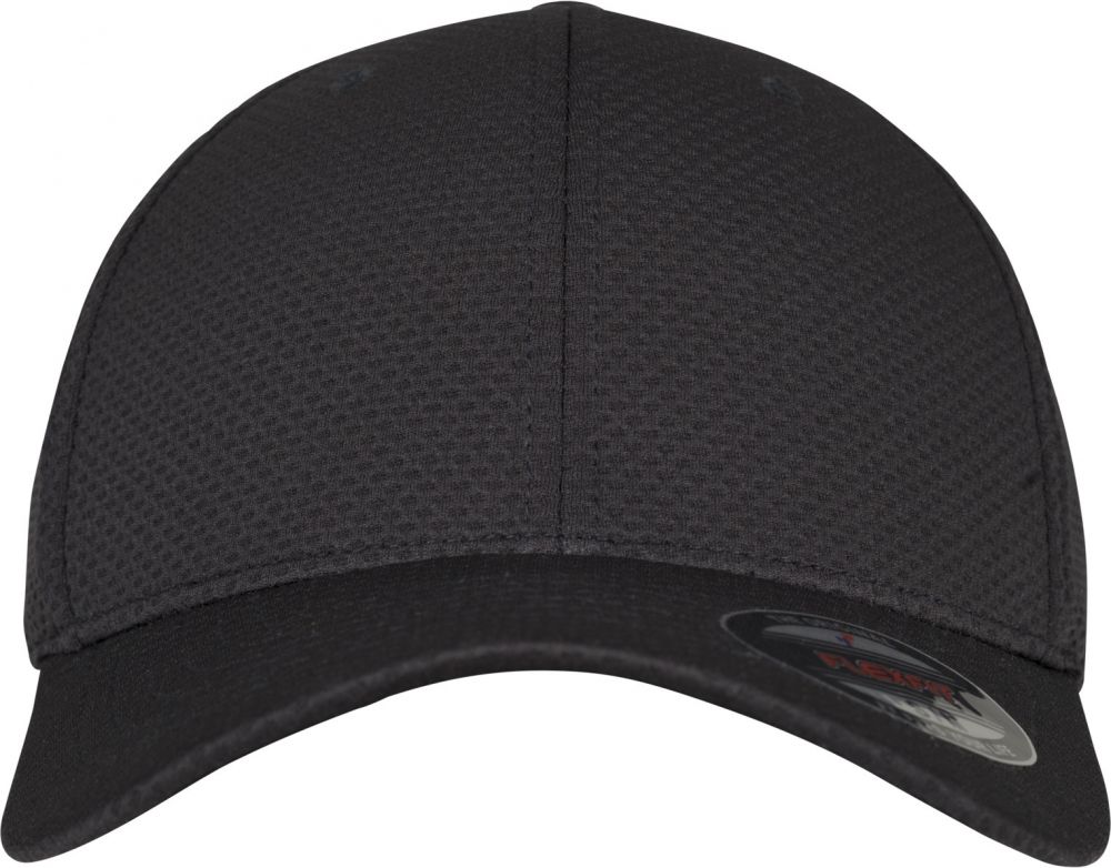Flexfit 3D Hexagon Jersey Jersey Beanie Black