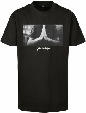 Children's T-shirt Pray Tee black