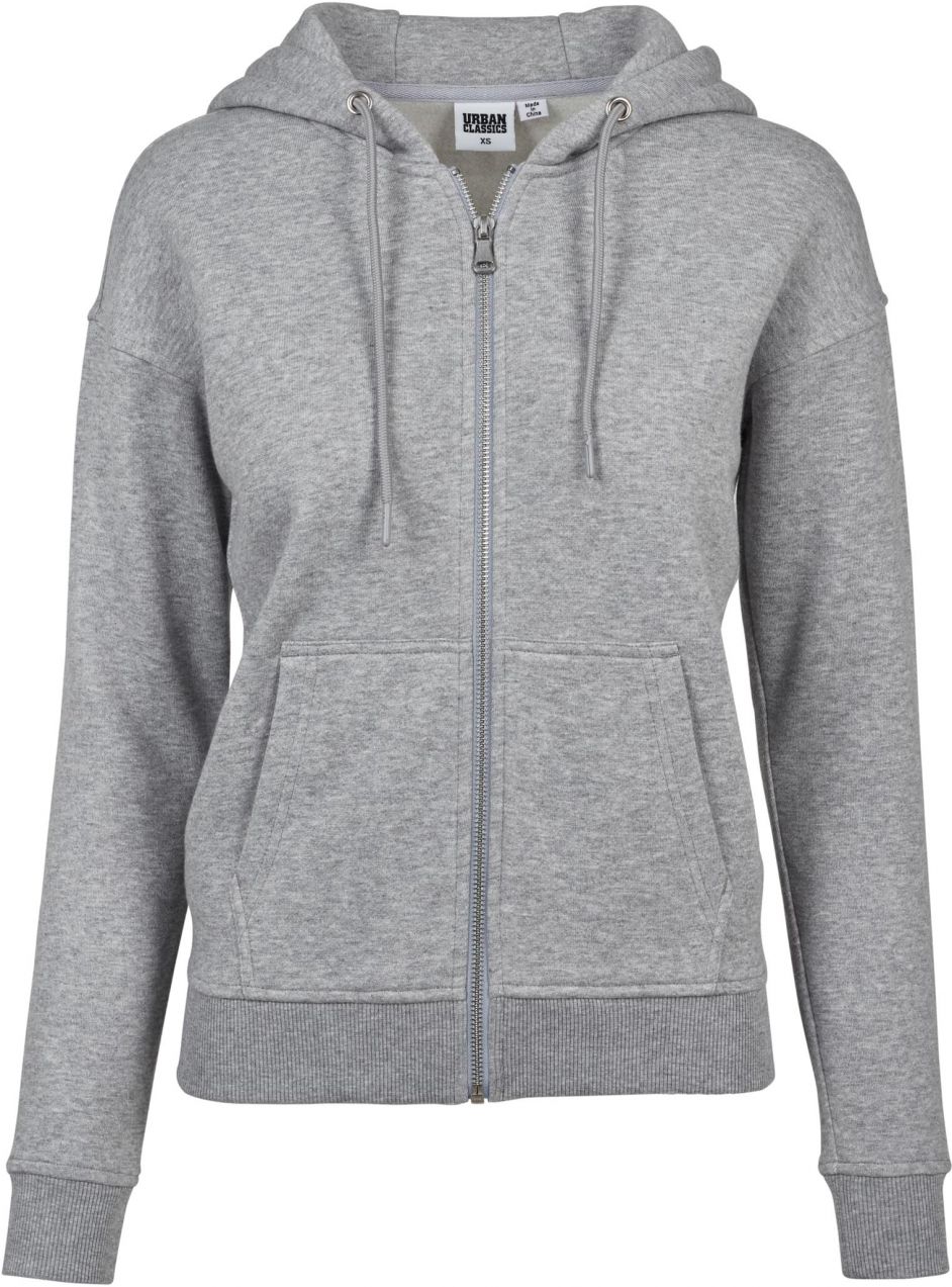 Women's Classic Grey Zipper Hood