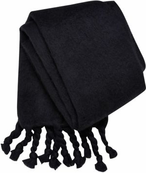 Big black scarf