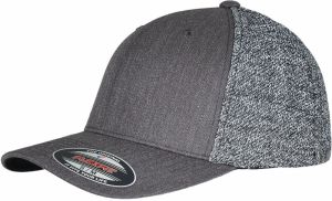 Flexfit Trucker Melange Mesh Black/Grey
