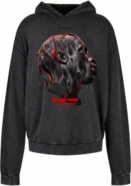 Flying High Oversize Hoody Black
