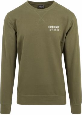 Olive Crewneck Cash Only