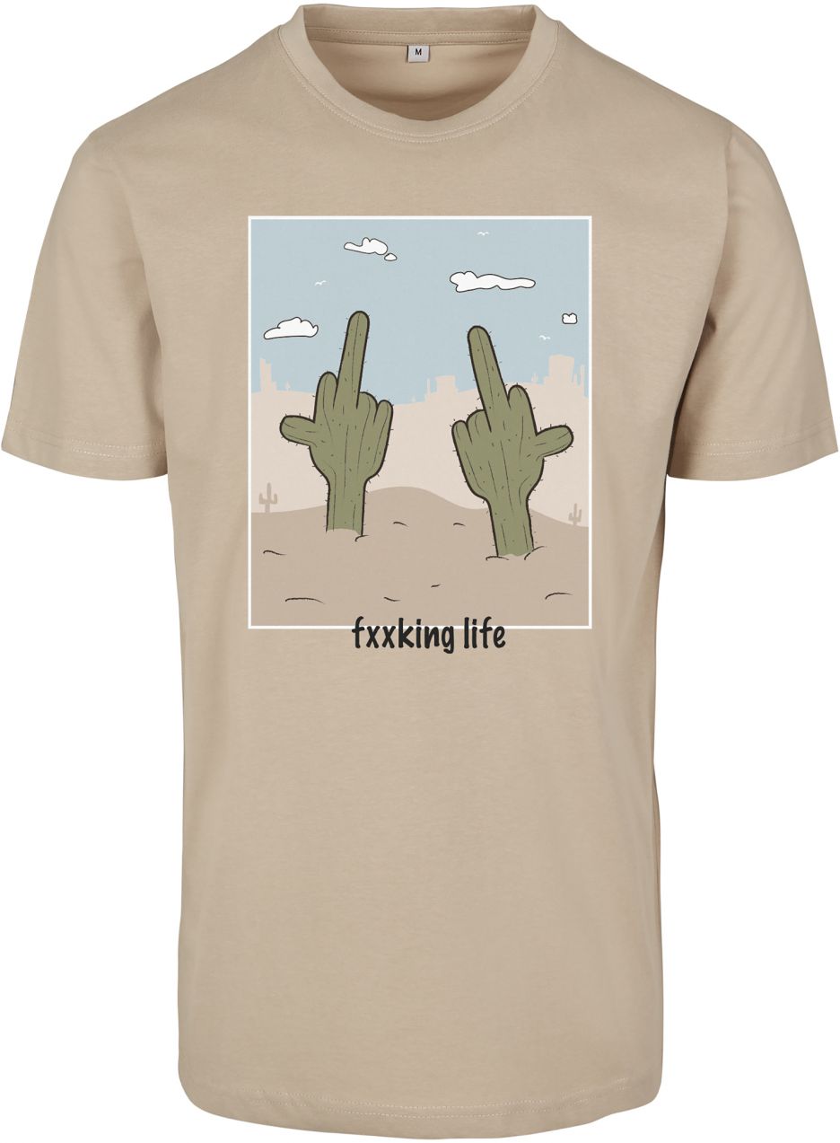 Fucking Life Tee Sand