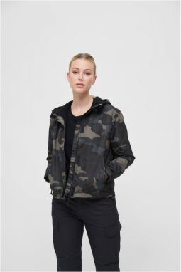 Women's camouflage windbreaker