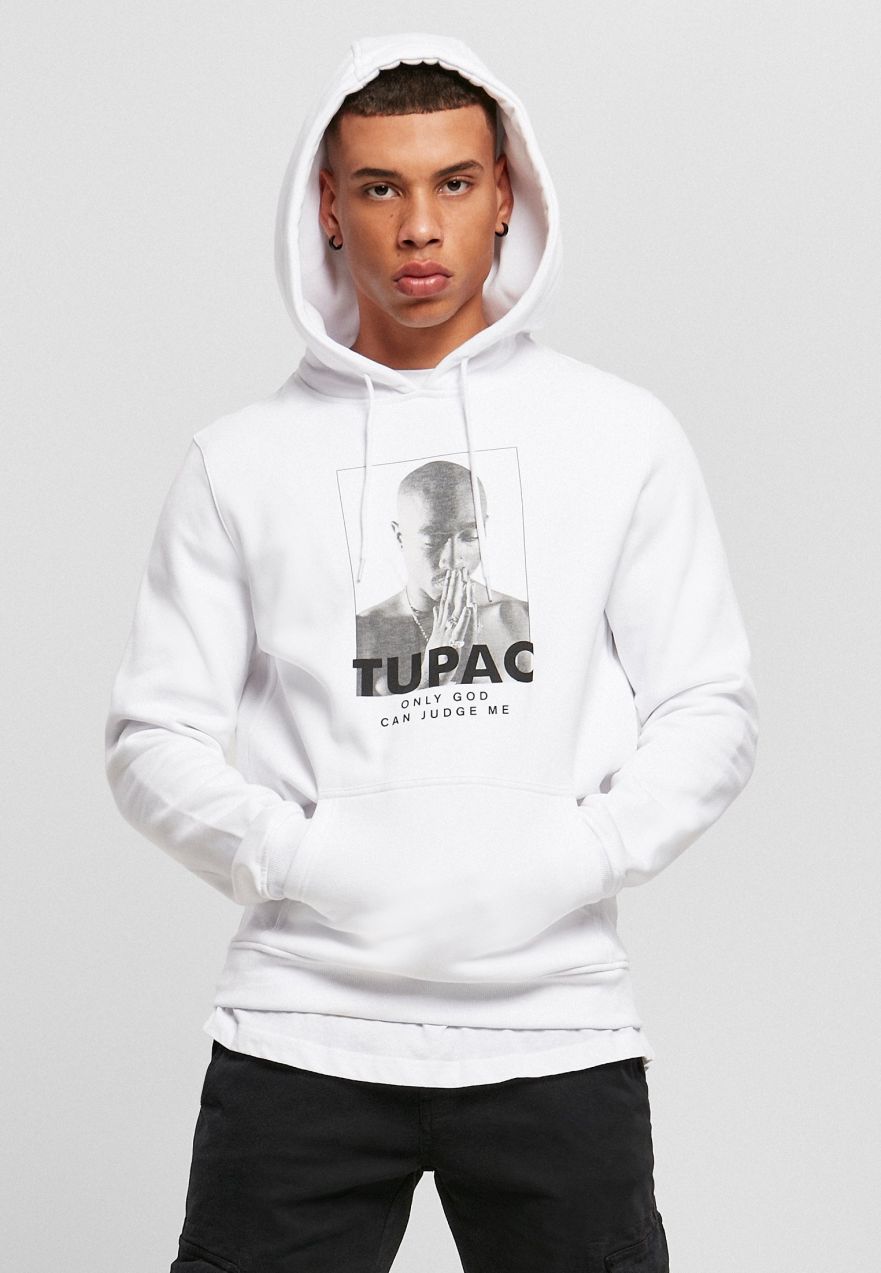 2Pac Prayer Hoody White