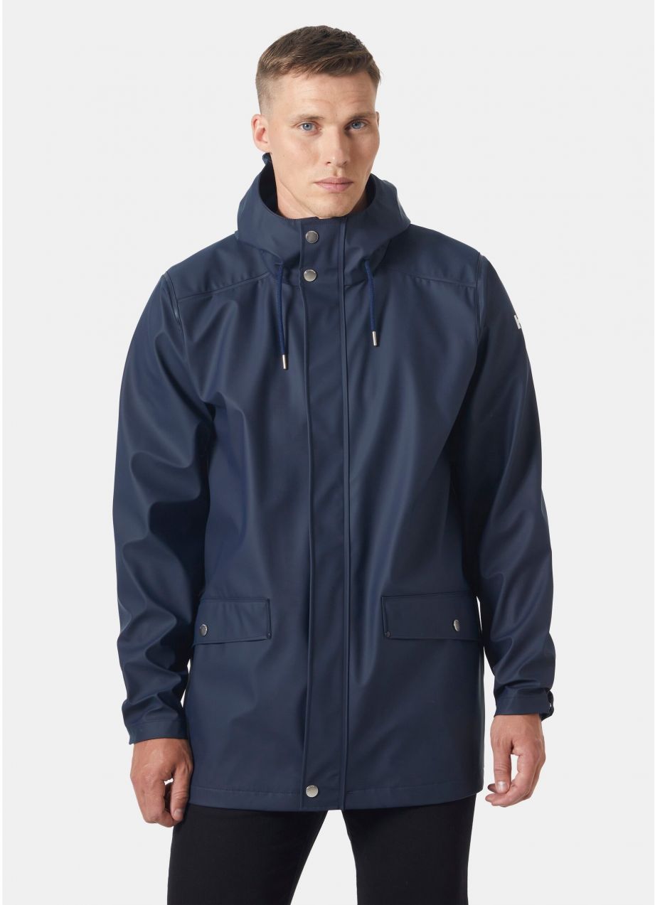 Tmavomodrá pánska nepremokavá bunda HELLY HANSEN Moss