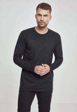 Black Stretch Terry Long Sleeve