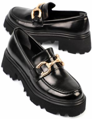 Capone Outfitters Round Toe Women's Loafers with Accessories