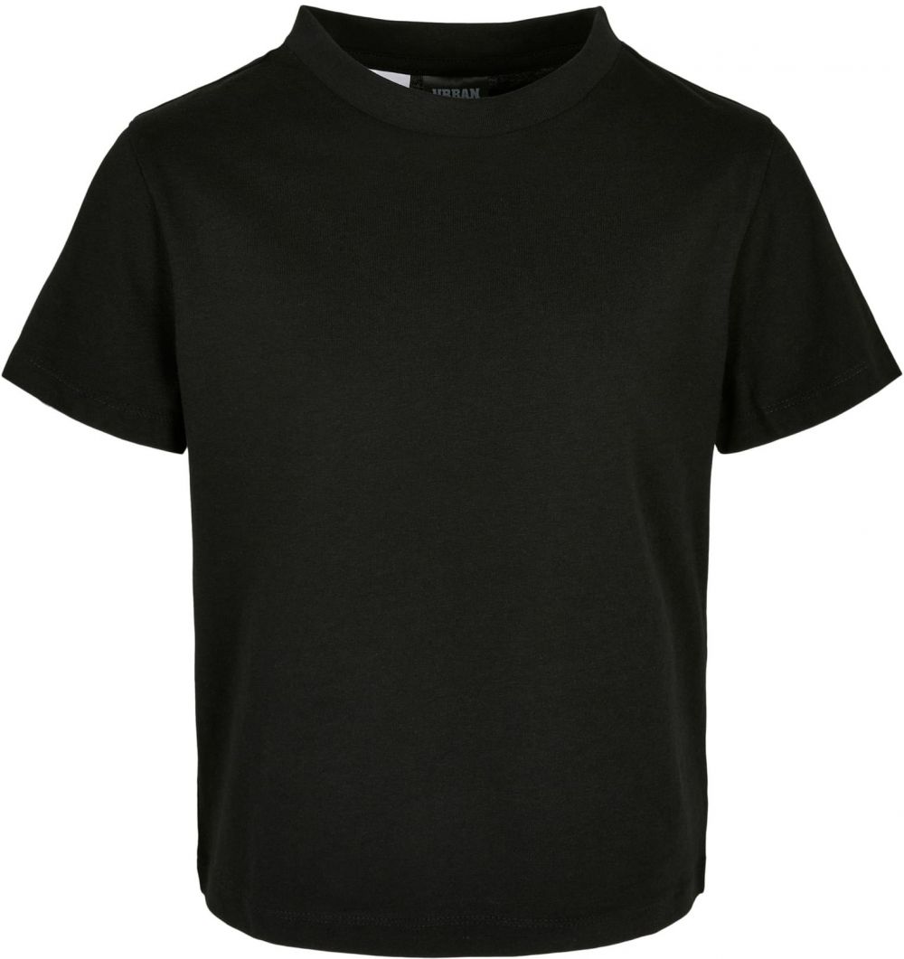 Girls' T-shirt Basic Box black
