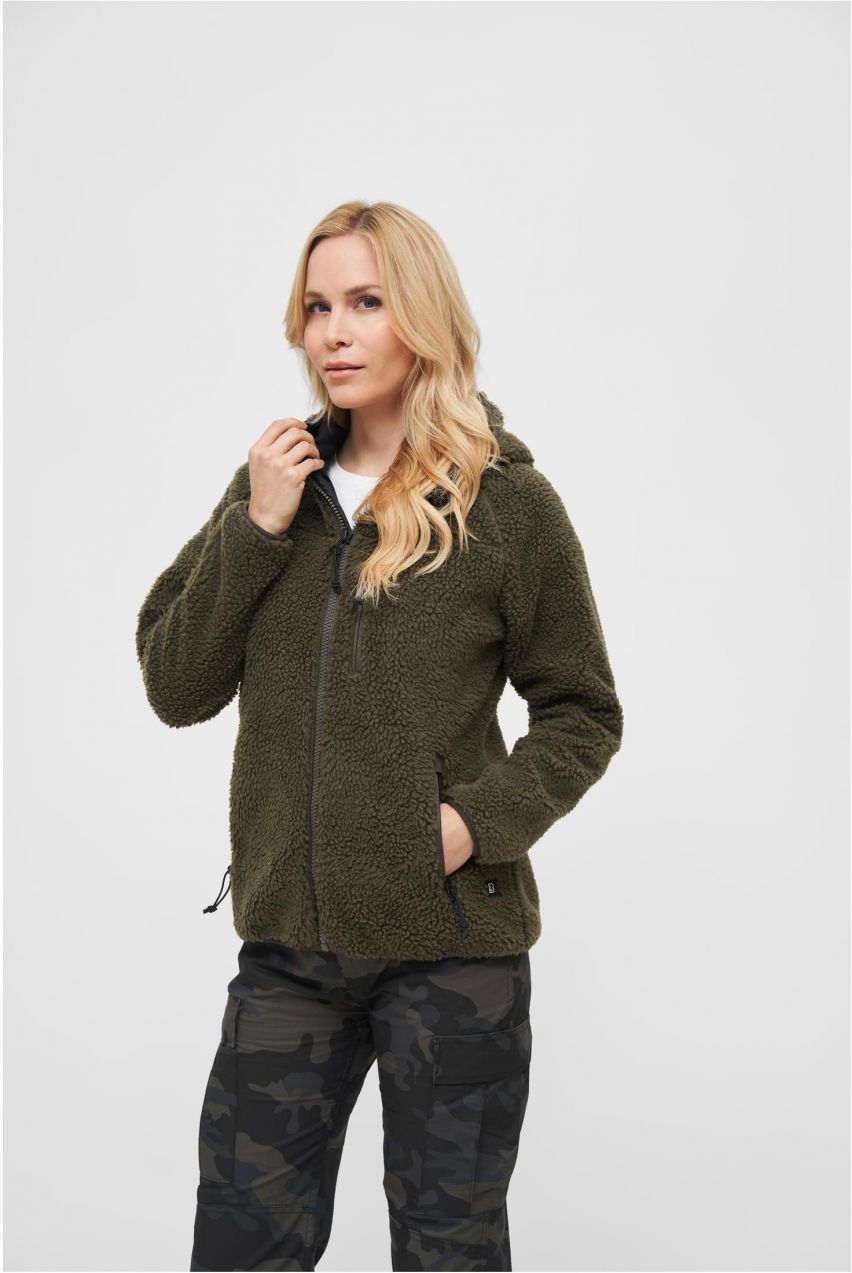 Women's Teddy Olive Sweatshirt