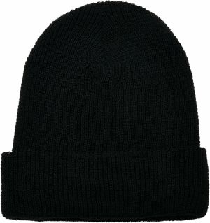 Recycled Waffle Knit beanie black